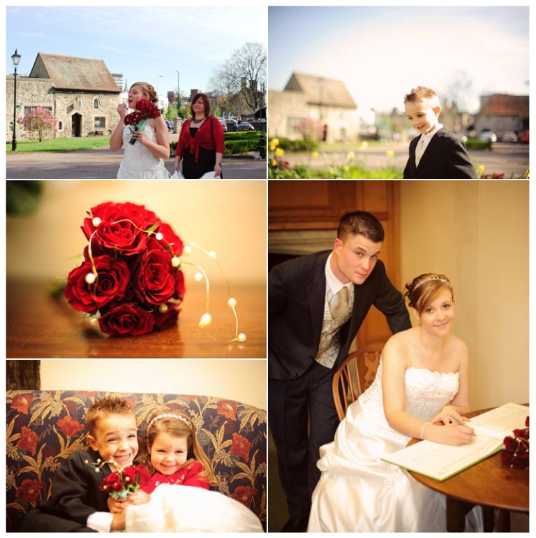 Modern wedding photography at the archbishops palace in maidstone