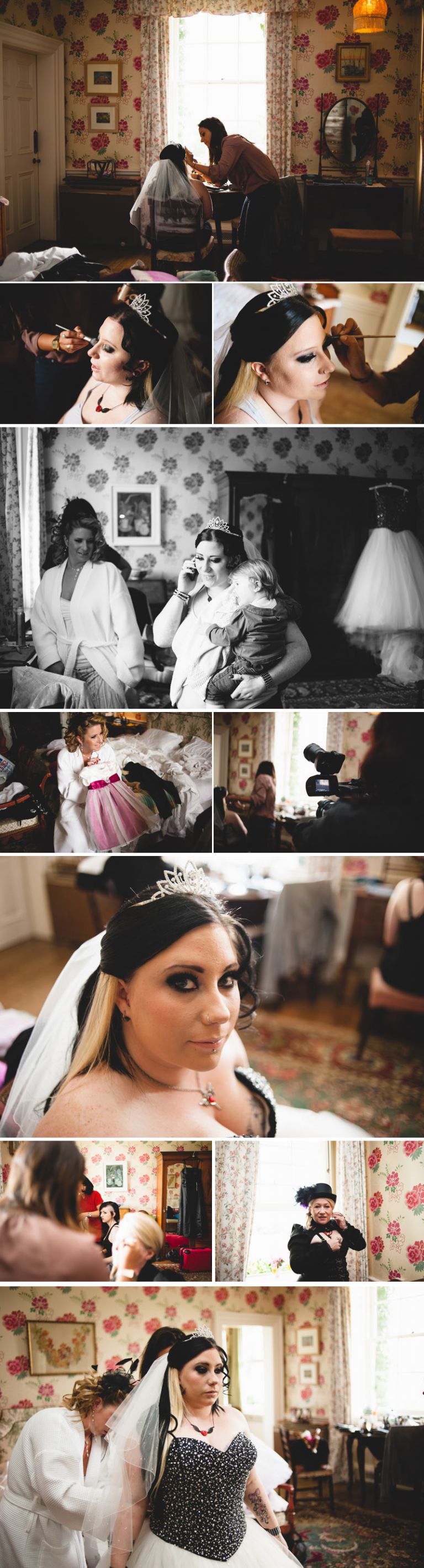 Walcot Hall Wedding Photography - Battle of the Brides Sky Living
