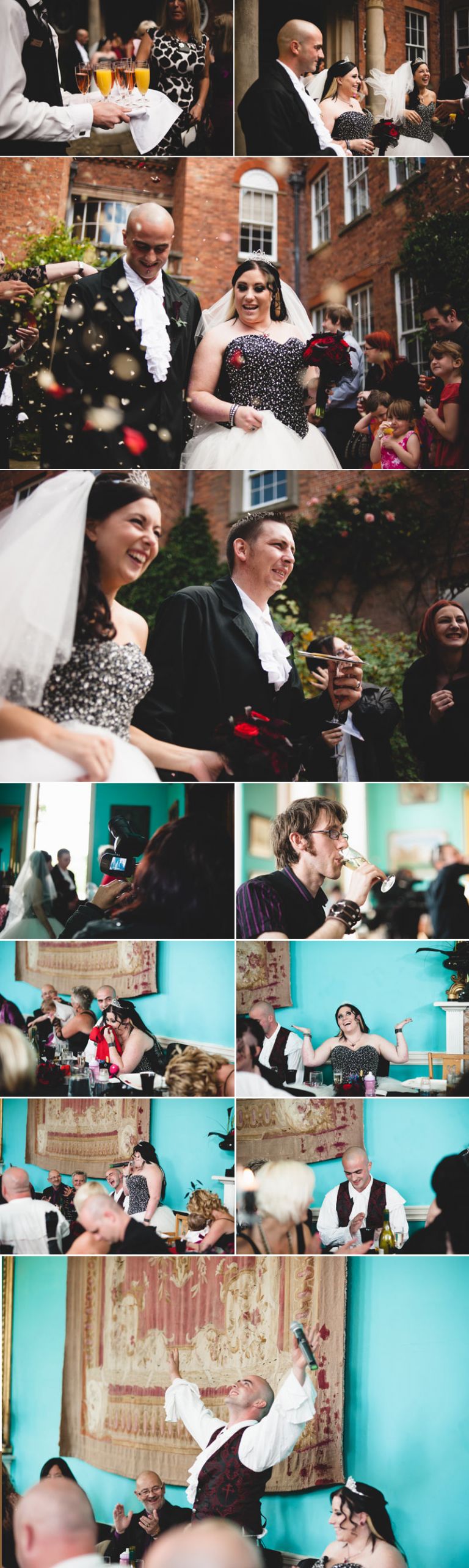 Walcot Hall Wedding Photography - Battle of the Brides Sky Living