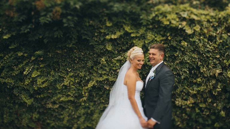Cooling castle barn wedding