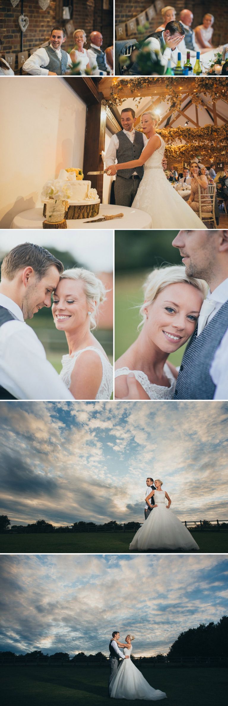 rustic themed wedding at the museum of kent life barn
