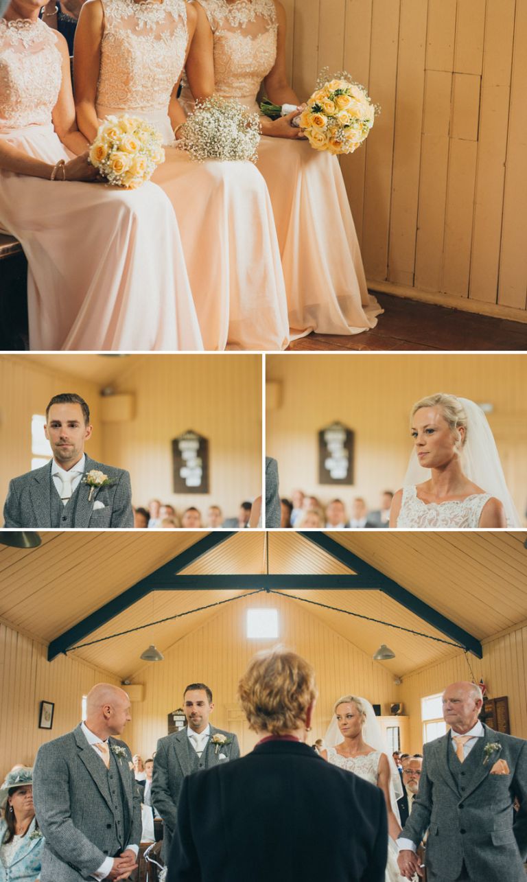 rustic themed wedding at the museum of kent life barn