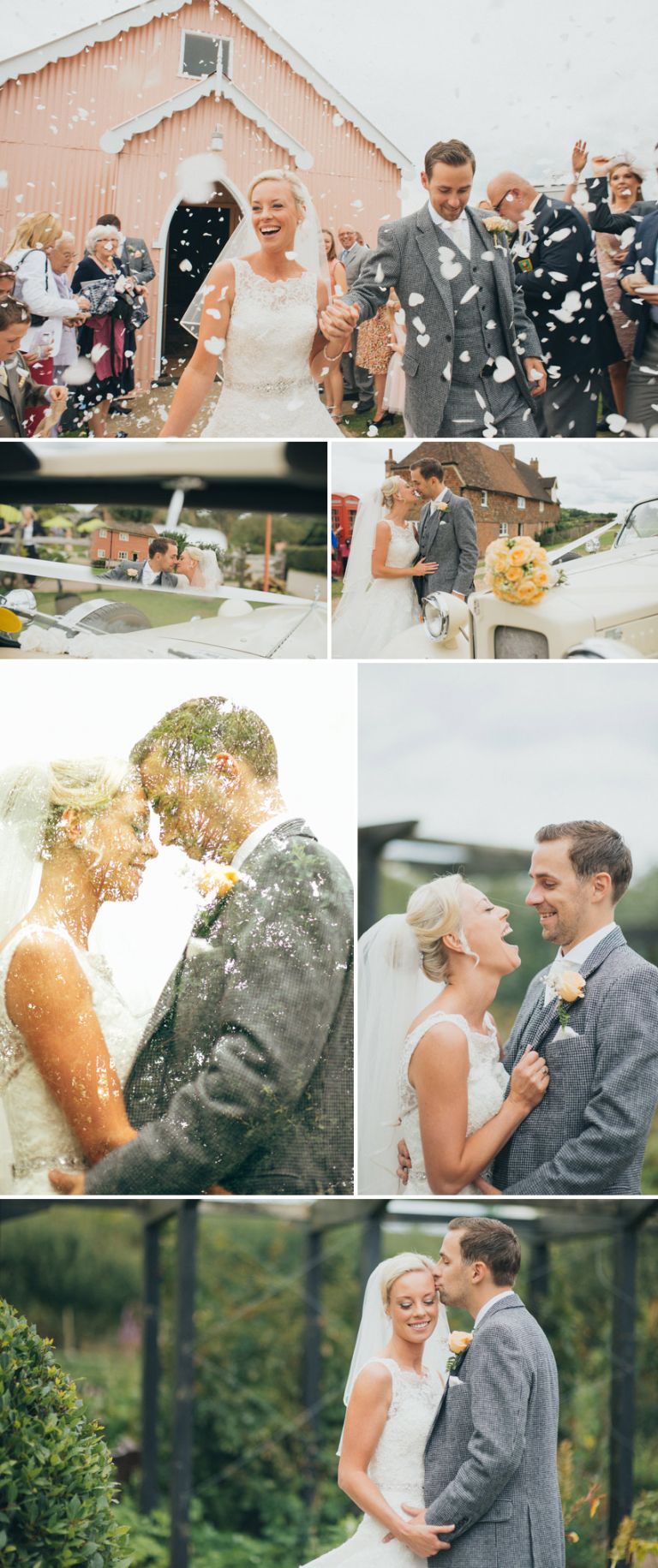 rustic themed wedding at the museum of kent life barn