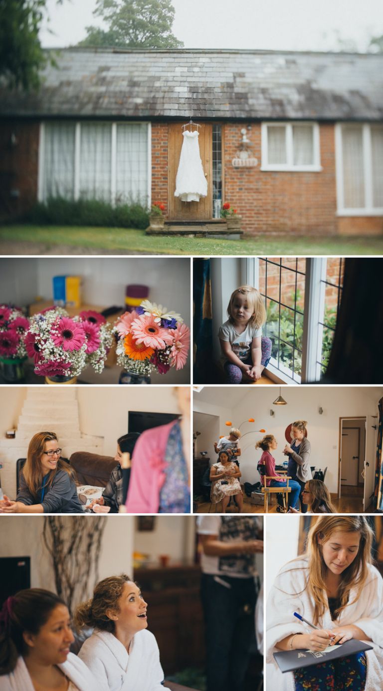 A countryside, music style festival wedding in Kent