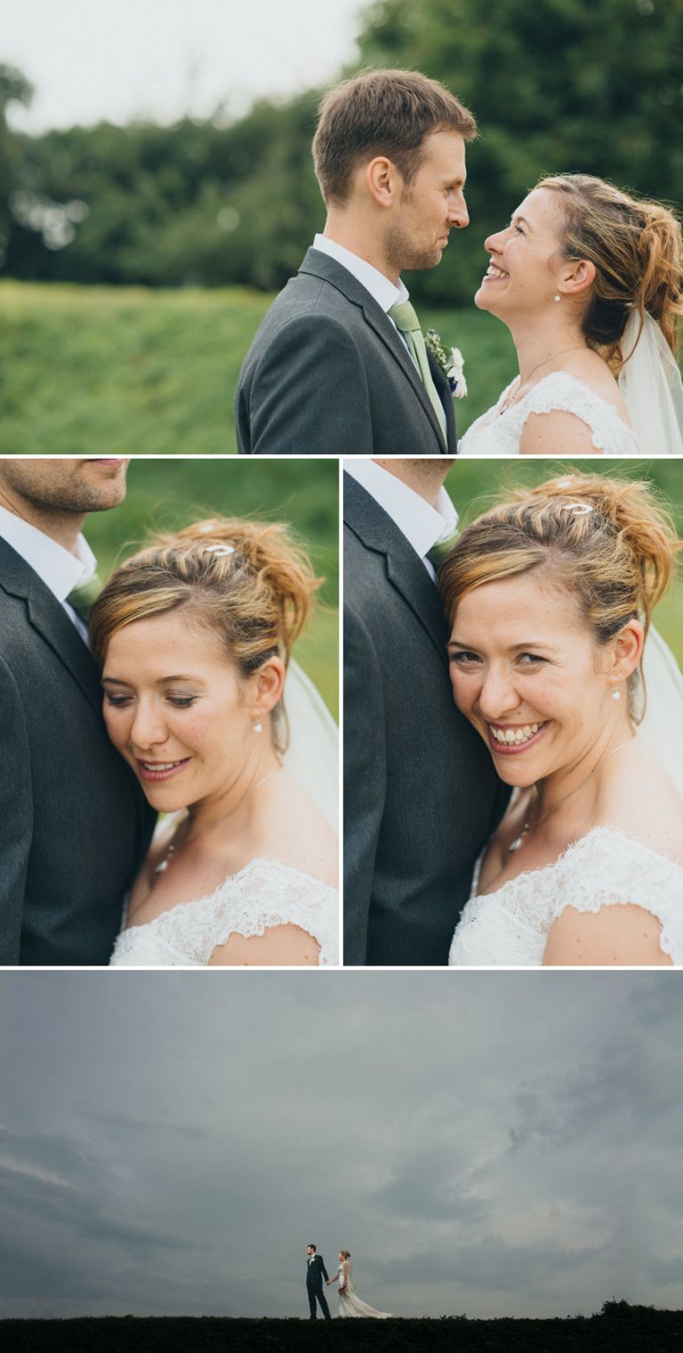 A countryside, music style festival wedding in Kent