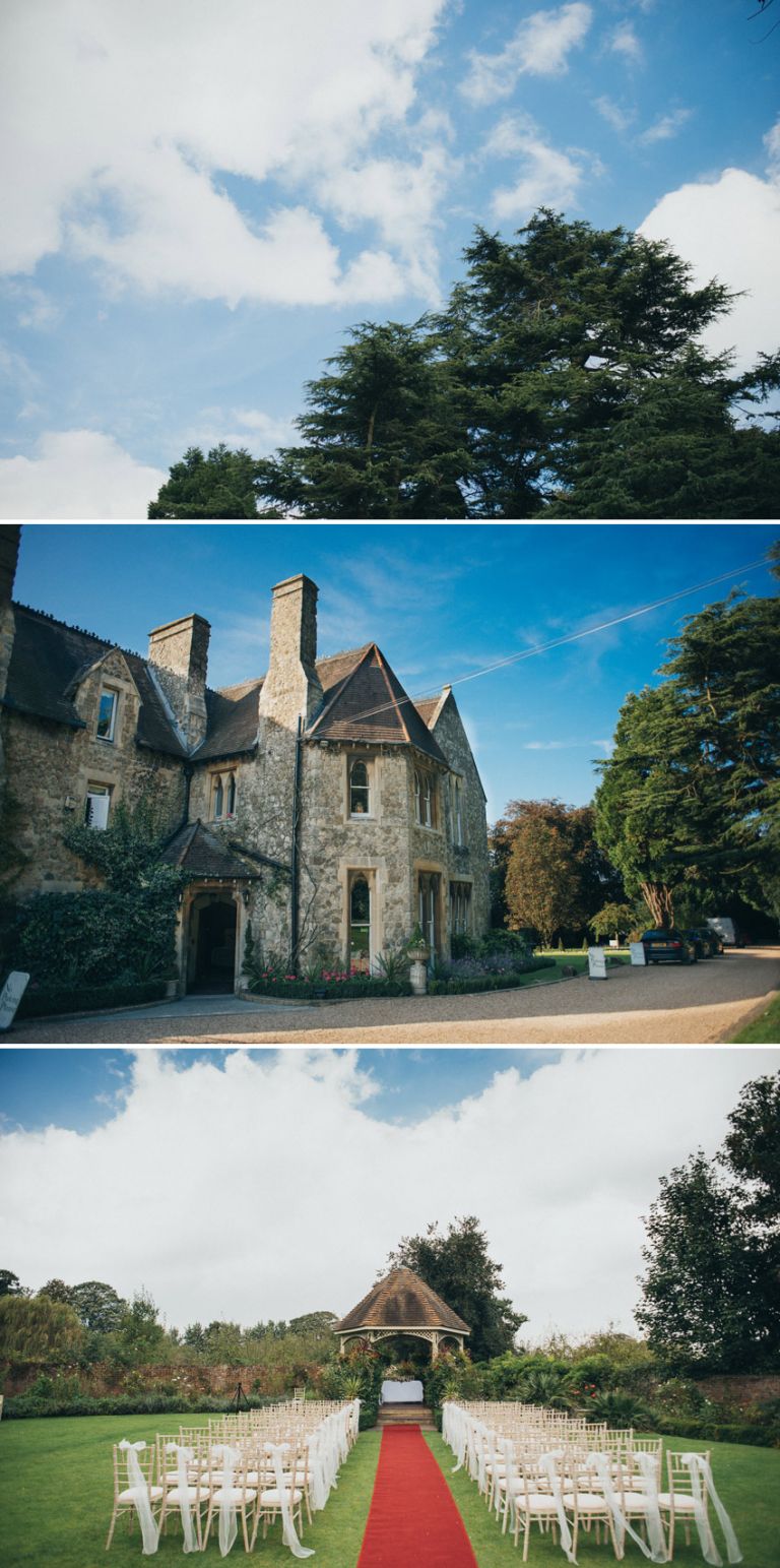 Wedding photography at the knowle in Kent