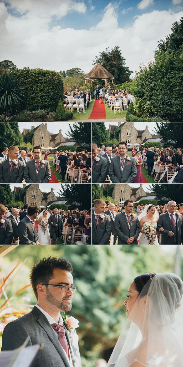 Wedding photography at the knowle in Kent