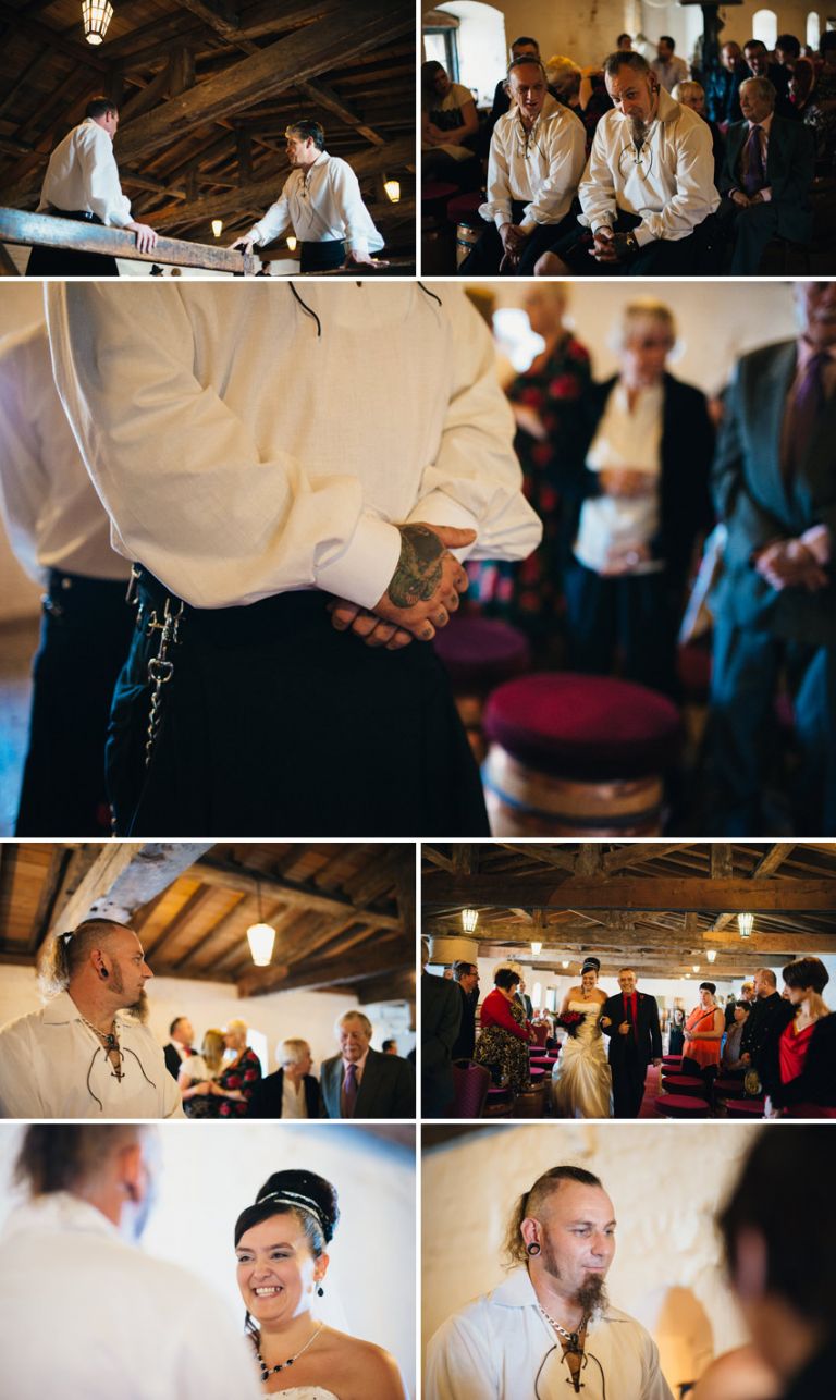 Wedding at Upnor Castle Kent