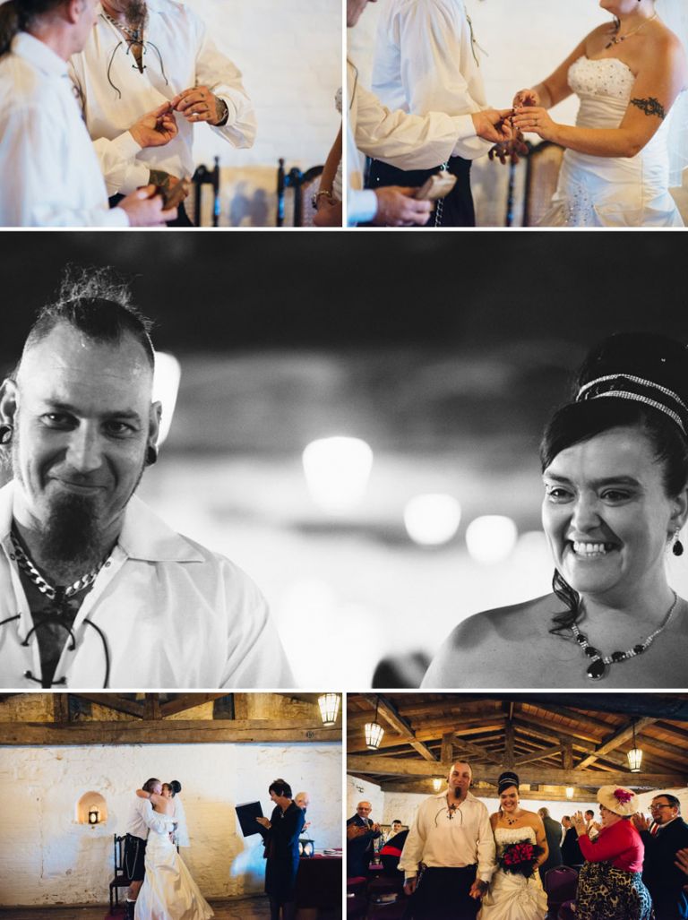 Wedding at Upnor Castle Kent