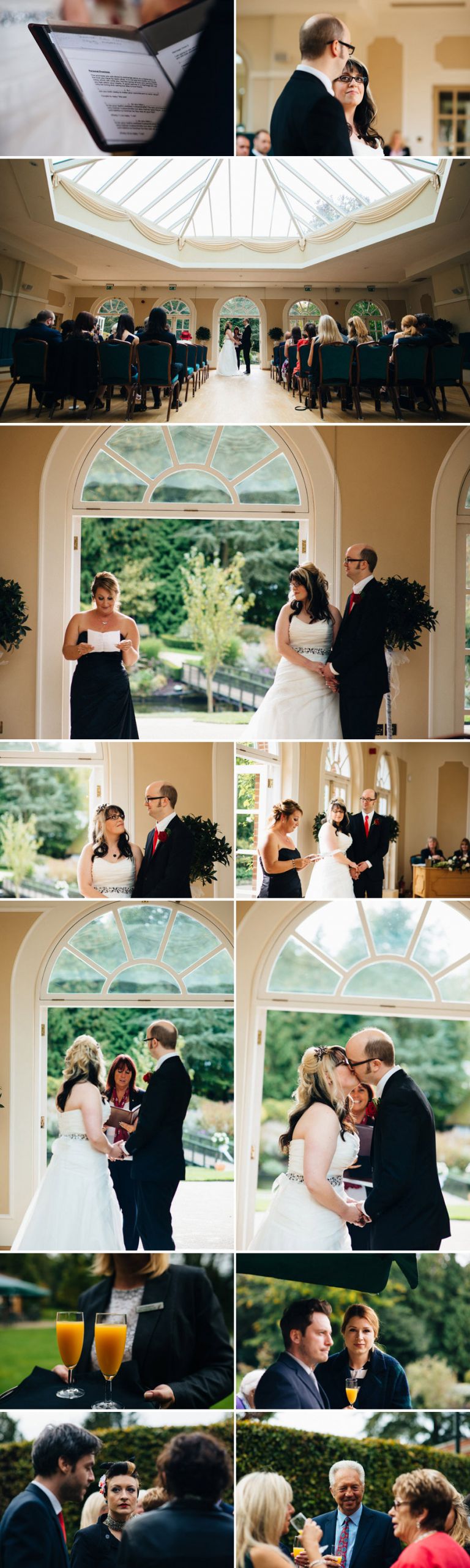 A wedding at the orangery at turkey mill in maidstone, kent