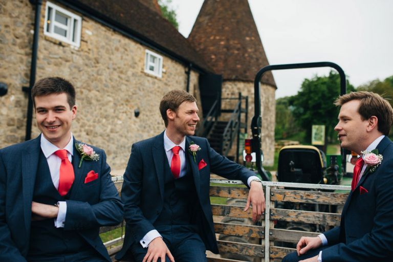 A rustic wedding at the museum of kent life