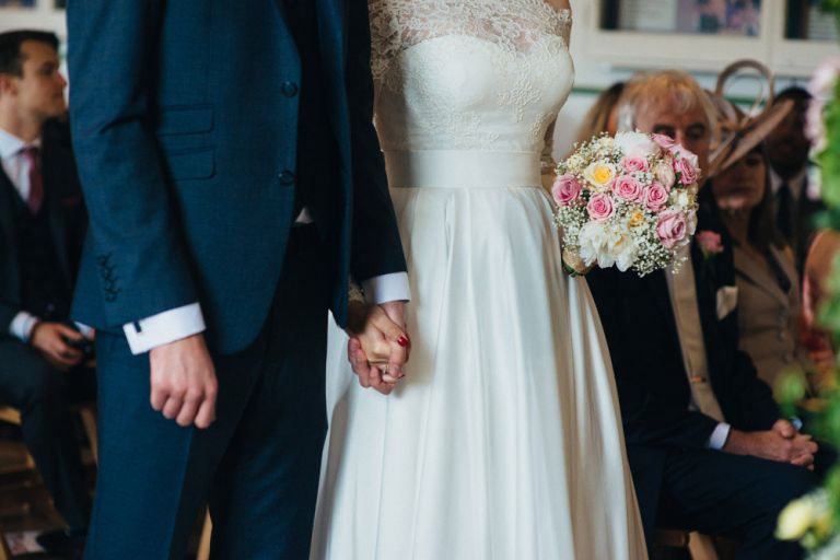 A rustic wedding at the museum of kent life