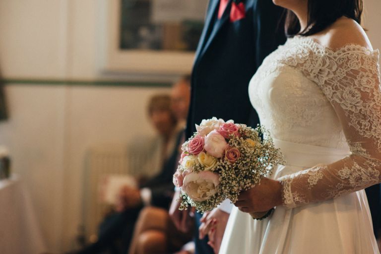 A rustic wedding at the museum of kent life