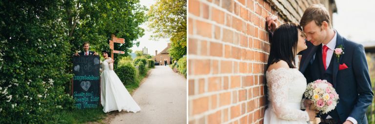 A rustic wedding at the museum of kent life