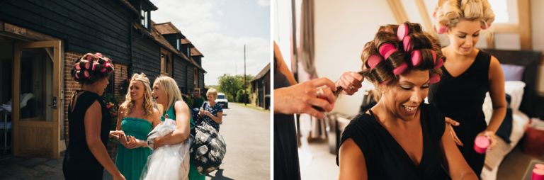 A beautiful wedding at cooling castle barn in kent