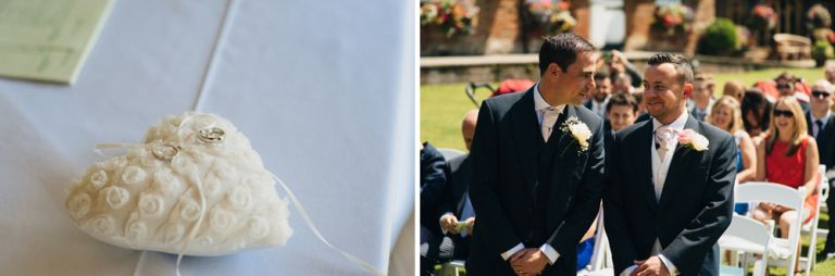 A beautiful wedding at cooling castle barn in kent