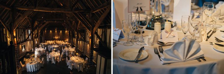 A beautiful wedding at cooling castle barn in kent