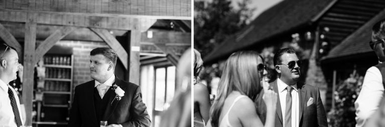 A beautiful wedding at cooling castle barn in kent