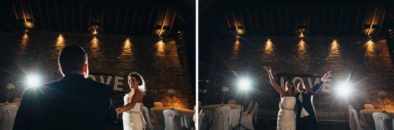A beautiful wedding at cooling castle barn in kent