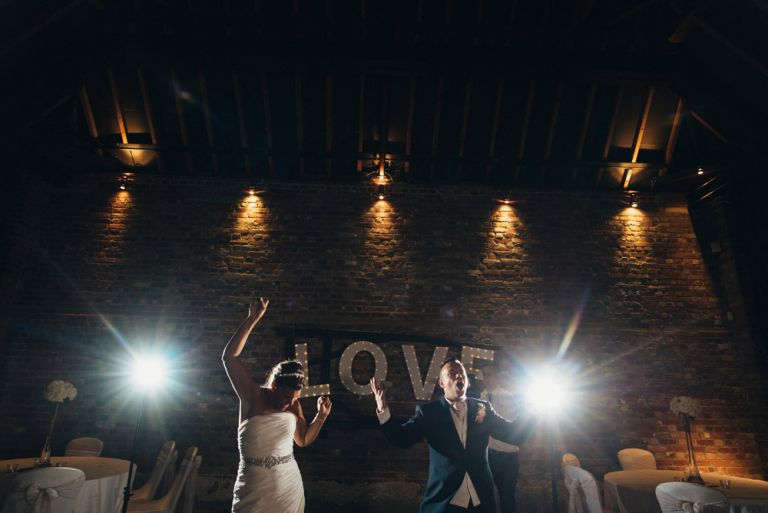 A beautiful wedding at cooling castle barn in kent