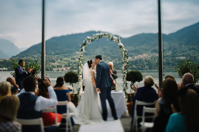 wedding photographer in lake como, italy