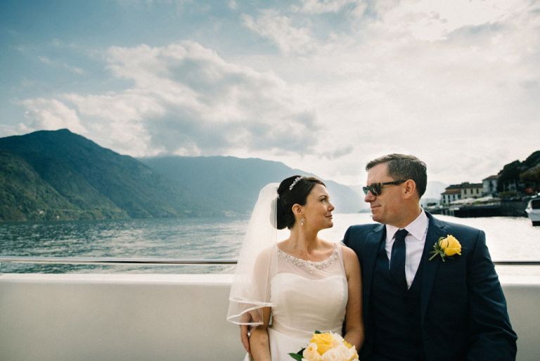 wedding photographer in lake como, italy