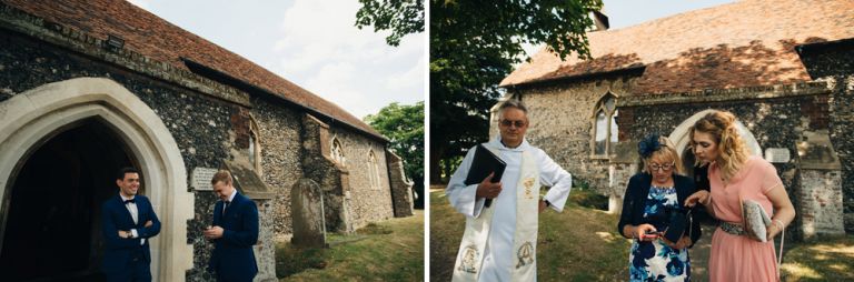A wedding at the ferry house inn, in kent