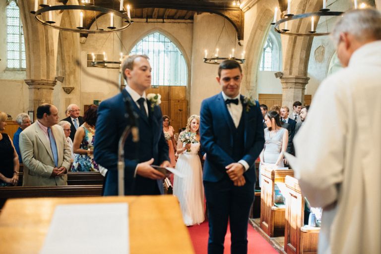 A wedding at the ferry house inn, in kent
