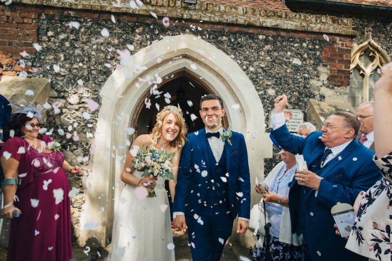 A wedding at the ferry house inn, in kent