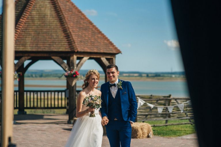 A wedding at the ferry house inn, in kent