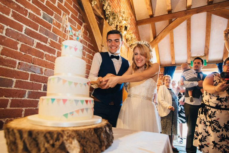 A wedding at the ferry house inn, in kent
