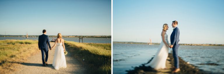 A wedding at the ferry house inn, in kent