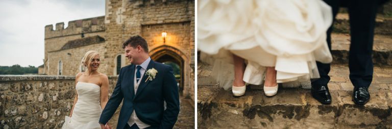 A wedding at Leeds Castle, in Maidstone Kent