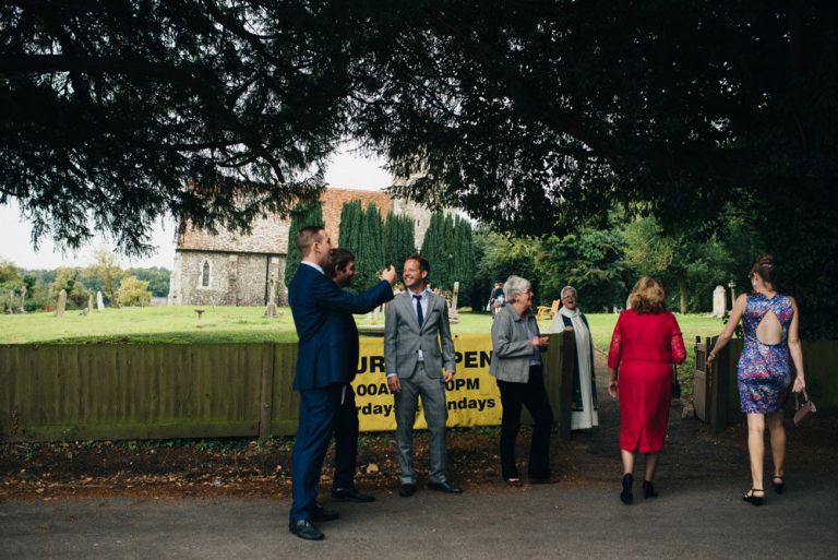 A summer wedding at Nurstead Court in kent