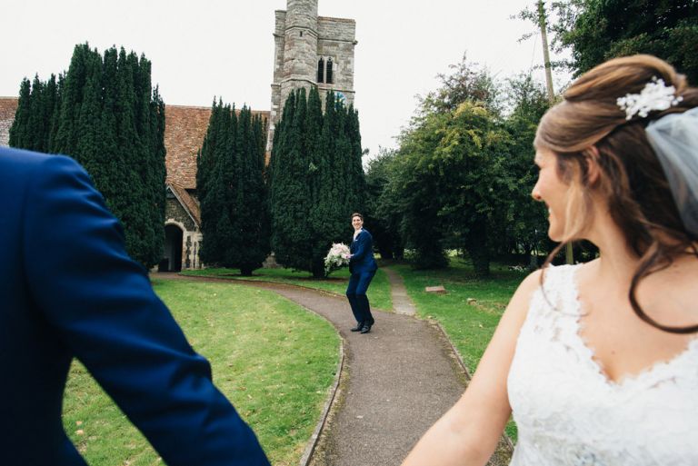 A summer wedding at Nurstead Court in kent