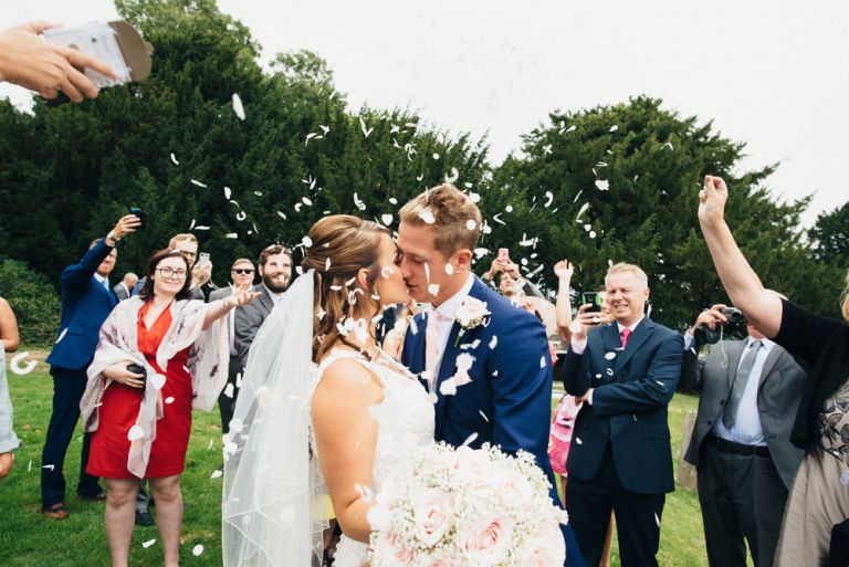 A summer wedding at Nurstead Court in kent