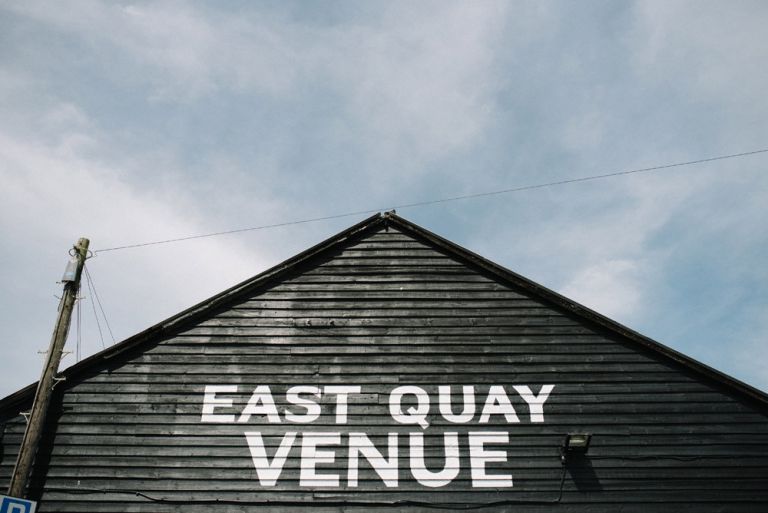 wedding photography at east quay in whitstable 