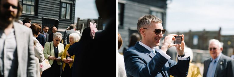 wedding photography at east quay in whitstable 