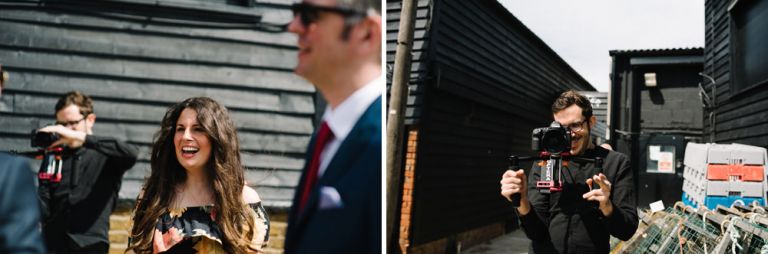 wedding photography at east quay in whitstable 