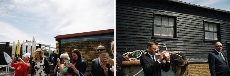 wedding photography at east quay in whitstable 