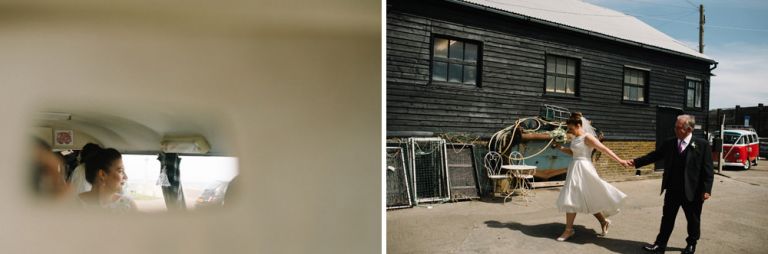 wedding photography at east quay in whitstable 