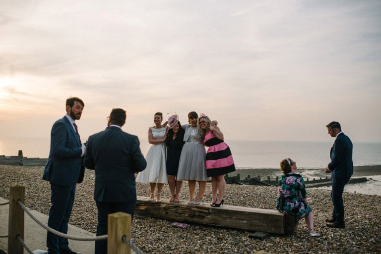wedding photography at east quay in whitstable 