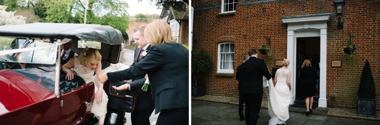 A wedding at The orangery, maidstone