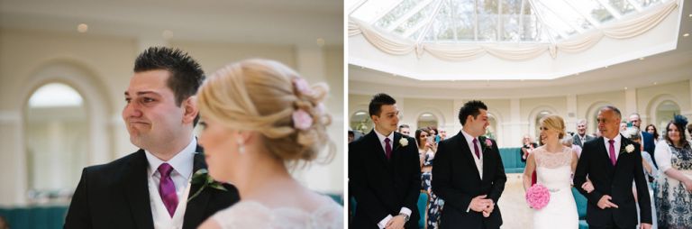 A wedding at The orangery, maidstone