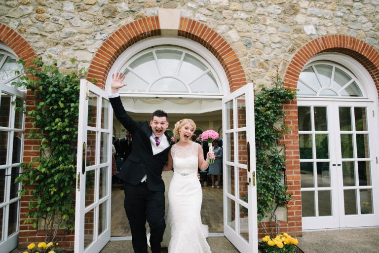 A wedding at The orangery, maidstone
