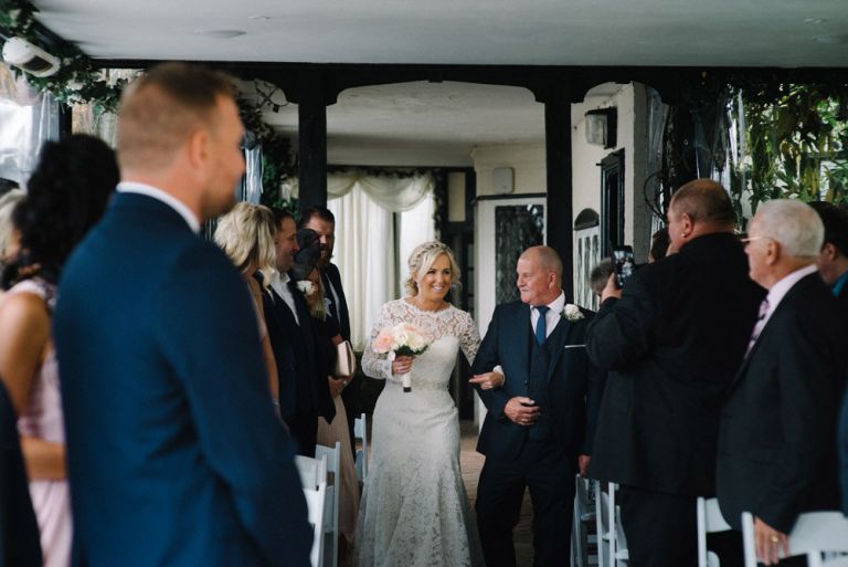 Hayne Barn House in Hythe Wedding