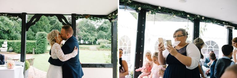 Hayne Barn House in Hythe Wedding