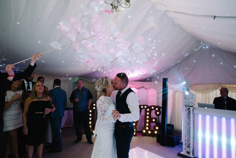 Hayne Barn House in Hythe Wedding