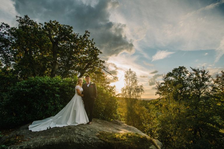 Wedding photos from High Rocks