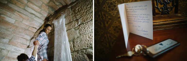 Wedding photography at Dalhousie Castle